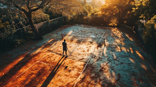 Gratis foto uitzicht op de tennisbaan