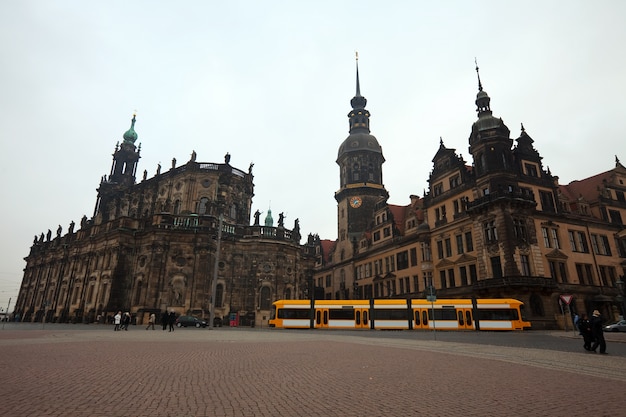 Uitzicht op Dresden, Duitsland
