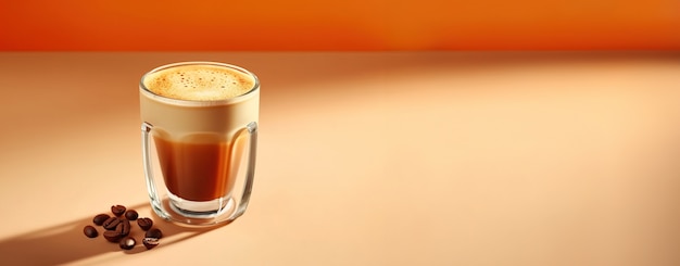 Gratis foto uitzicht op een 3d-koffiebeker met geroosterde bonen