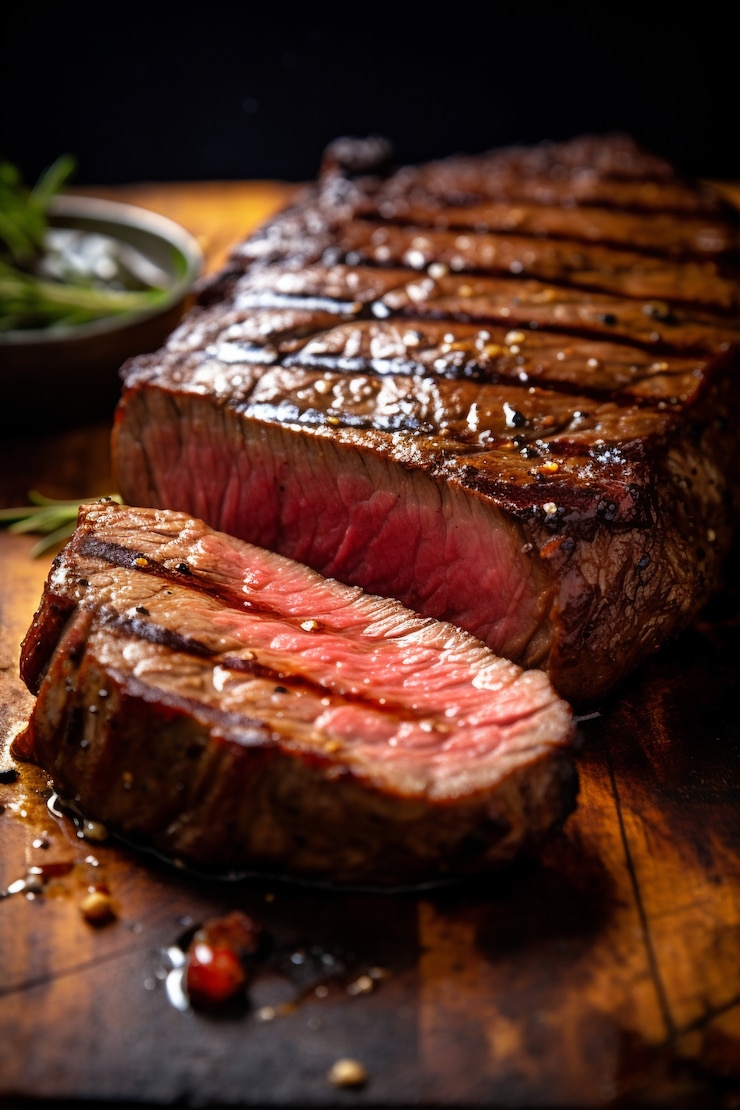 Gratis Foto uitzicht op een heerlijke steak.