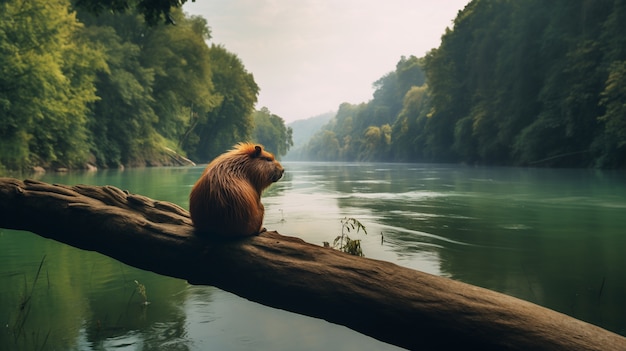 Gratis foto uitzicht op een wild dier