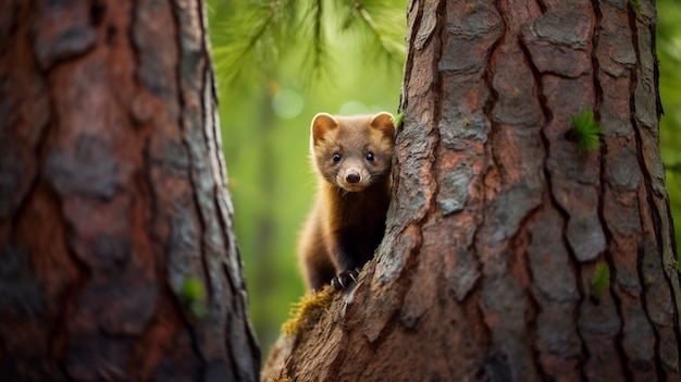 Gratis foto uitzicht op een wild dier