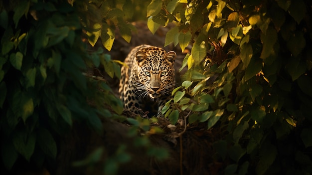 Uitzicht op een wilde cheetah