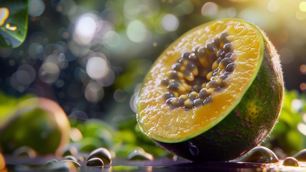 Gratis foto uitzicht op gezonde en verse maracuja-vruchten