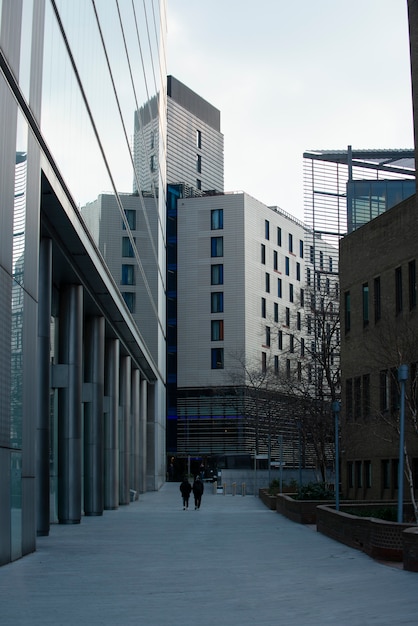 Uitzicht op het bouwen van architectuur in London City