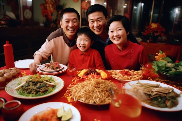 Gratis foto uitzicht op mensen die het chinese nieuwjaarsfeest bijwonen