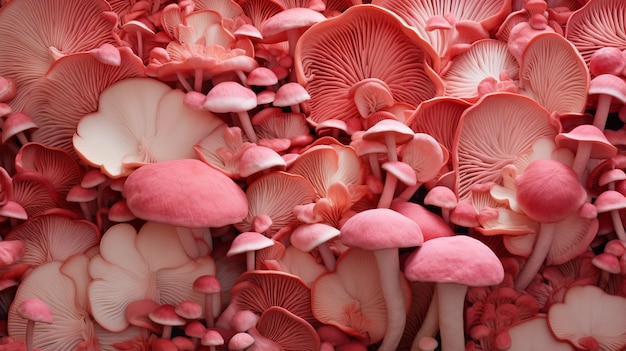 Gratis foto uitzicht op paddenstoelen