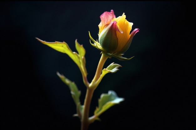 Gratis foto uitzicht op prachtige bloeiende roze bloem