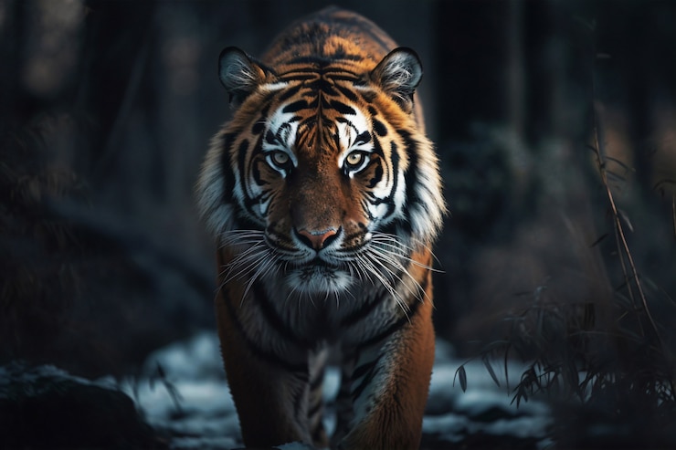 Gratis Foto uitzicht op tijgerdier in het wild