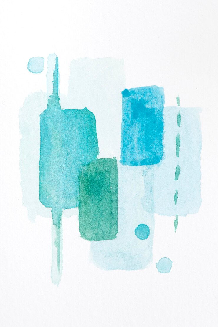 Gratis Foto unieke aquarelkunst op papier