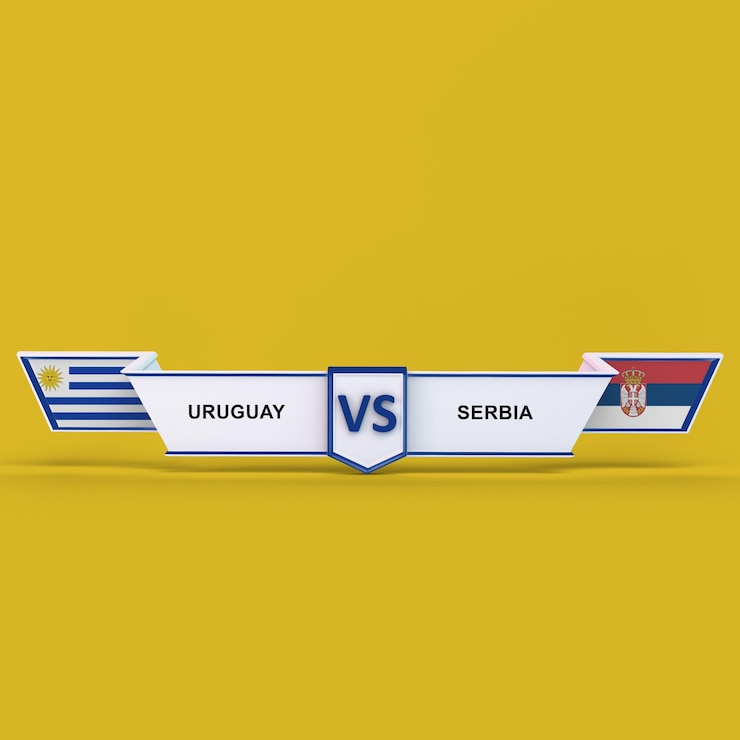 Gratis Foto uruguay versus servië
