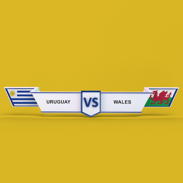 Uruguay versus Wales