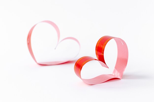 Valentijnsdag papieren harten