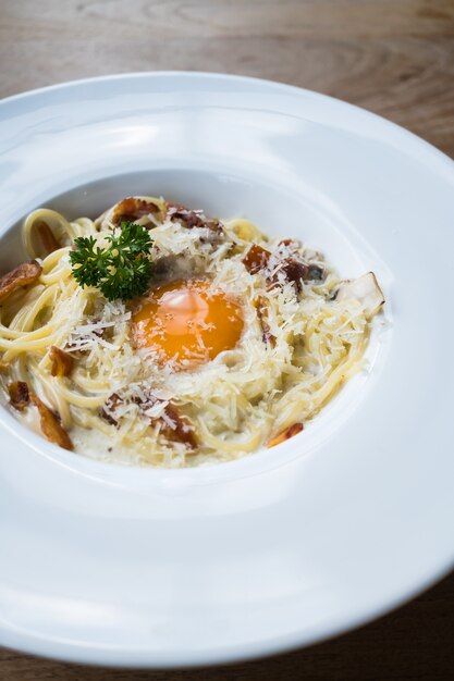 varkensvlees vork ham smakelijk parmezaan