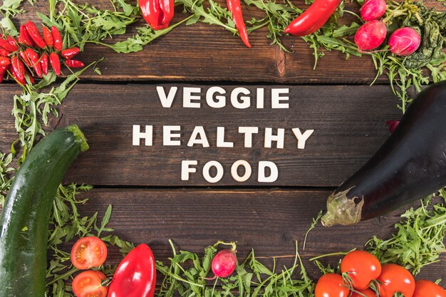 Veggie gezonde voeding