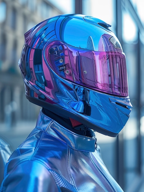 Gratis foto veilige motorhelm