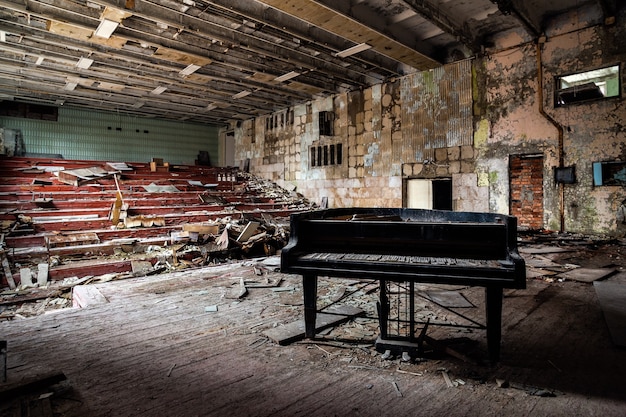 Verlaten theater in Pripyat