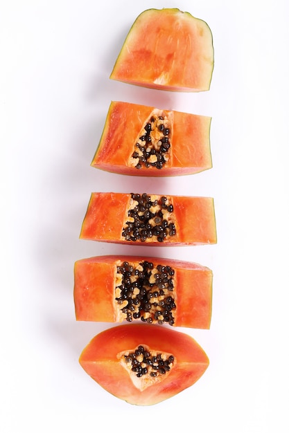 Vers papaya fruit