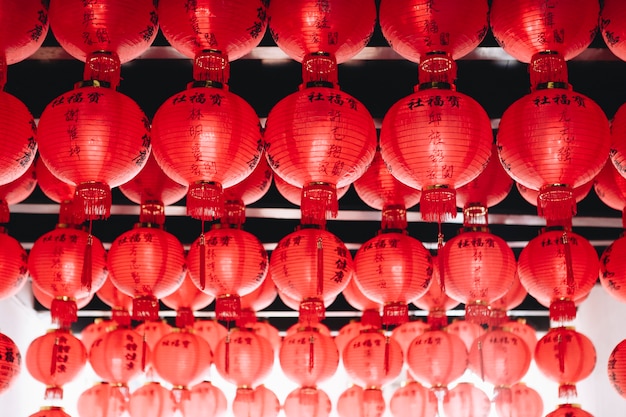 Gratis foto viering van chinees lantaarnfestival