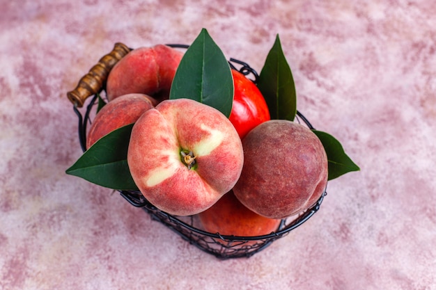 Vijgenperziken, nectarines en perziken