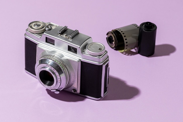 Vintage fotocamera's samenstelling