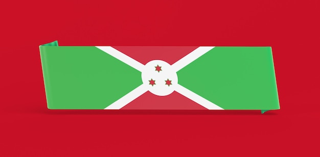 Gratis foto vlag van burundi