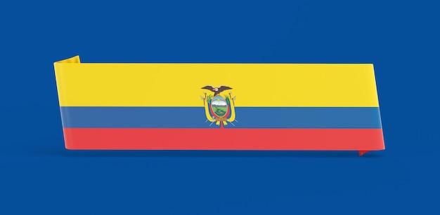 Gratis foto vlag van ecuador