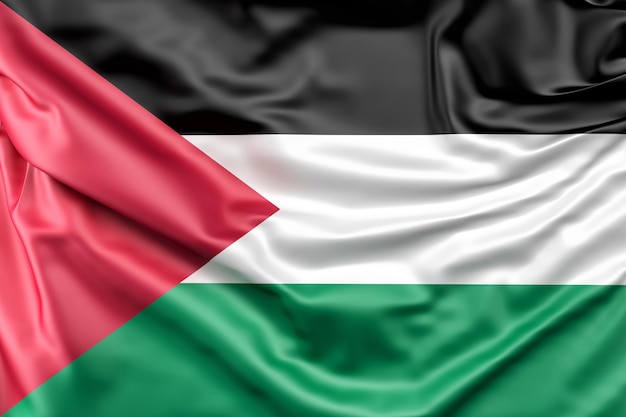 Gratis foto vlag van palestina
