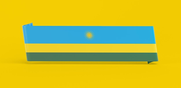 Gratis foto vlag van rwanda