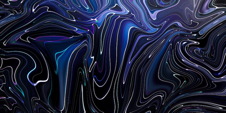 Gratis Foto vloeibare marmering verf textuur achtergrond vloeibare schilderij abstracte textuur intensieve kleurenmix behang