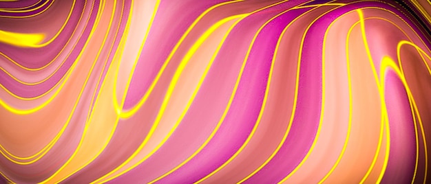 Vloeibare marmering verf textuur achtergrond Vloeibare schilderij abstracte textuur Intensieve kleurenmix behang