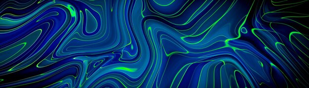Vloeibare marmering verf textuur achtergrond Vloeibare schilderij abstracte textuur Intensieve kleurenmix behang