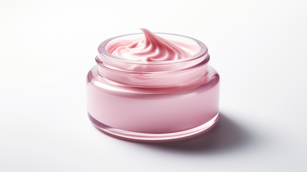 Vochtinbrengend product voor schoonheidszorg met roze tinten