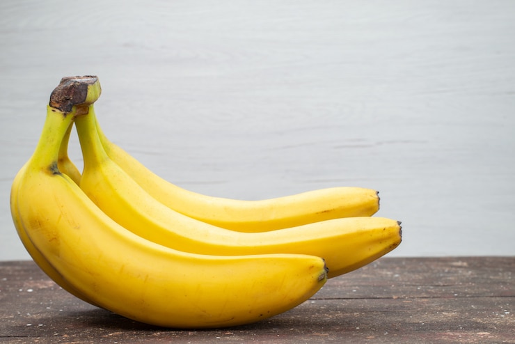 Gratis Foto vooraanzicht heerlijke bananen exotisch eten