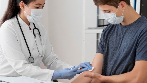 Voorbeeldprocedure voor het coronavirus