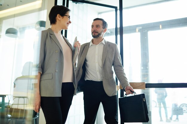 Vriendelijke collega's