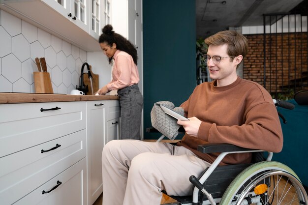 Vrienden die samen plezier hebben.