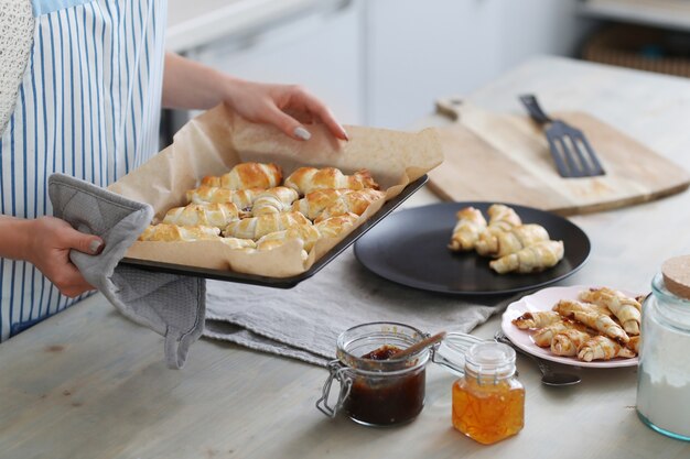 Vrouw koken