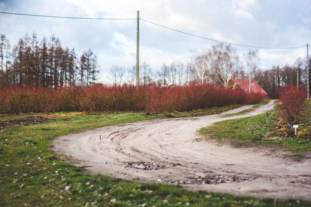 Gratis foto vuil weg