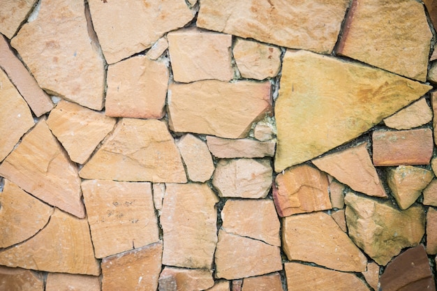 Wall of onregelmatige stenen