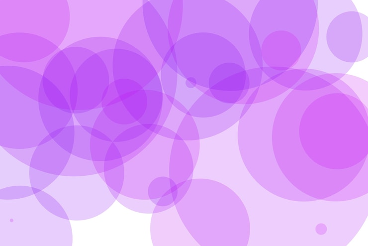 Gratis Foto wallpaper achtergrond verschillende transparante cirkels
