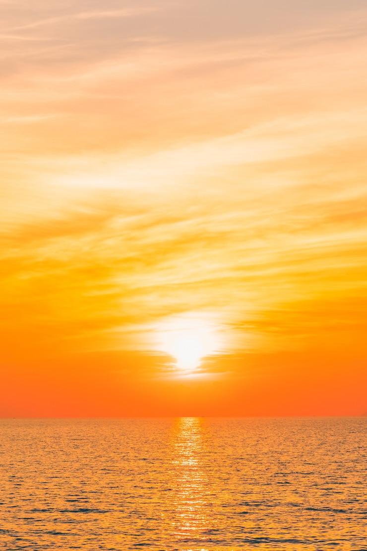 Gratis Foto water blauwe zonsondergang filter beauty