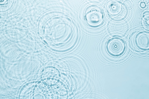 Water rimpel textuur achtergrond, blauw ontwerp