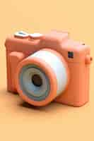 Gratis foto weergave van 3d-camera