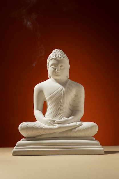 Gratis foto weergave van boeddha beeldje
