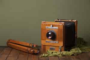 Gratis foto weergave van vintage camera