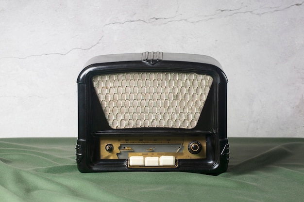 Gratis foto weergave van vintage radiostation