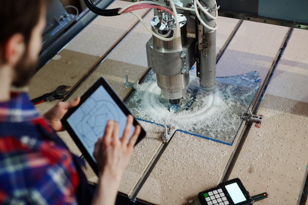 Werken in de fabriek