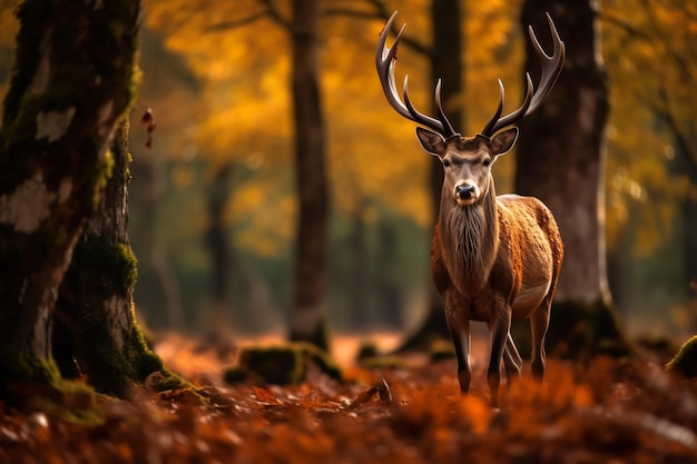 Gratis foto wilde elanden in de natuur