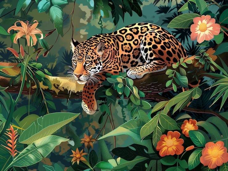 Gratis Foto wilde jaguar in de jungle